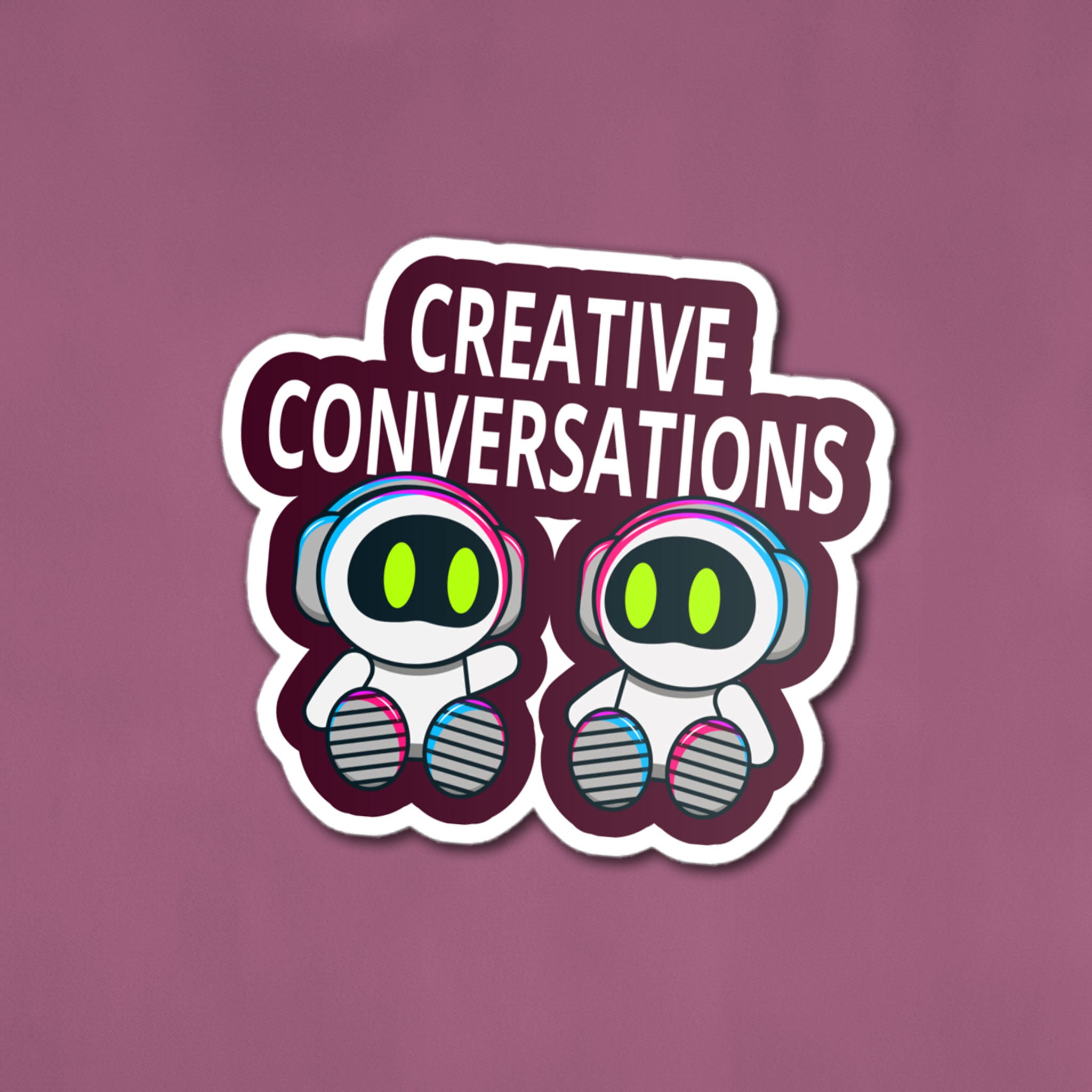 Creative Conversations Sticker - 4 inch – The Omnia Theatre