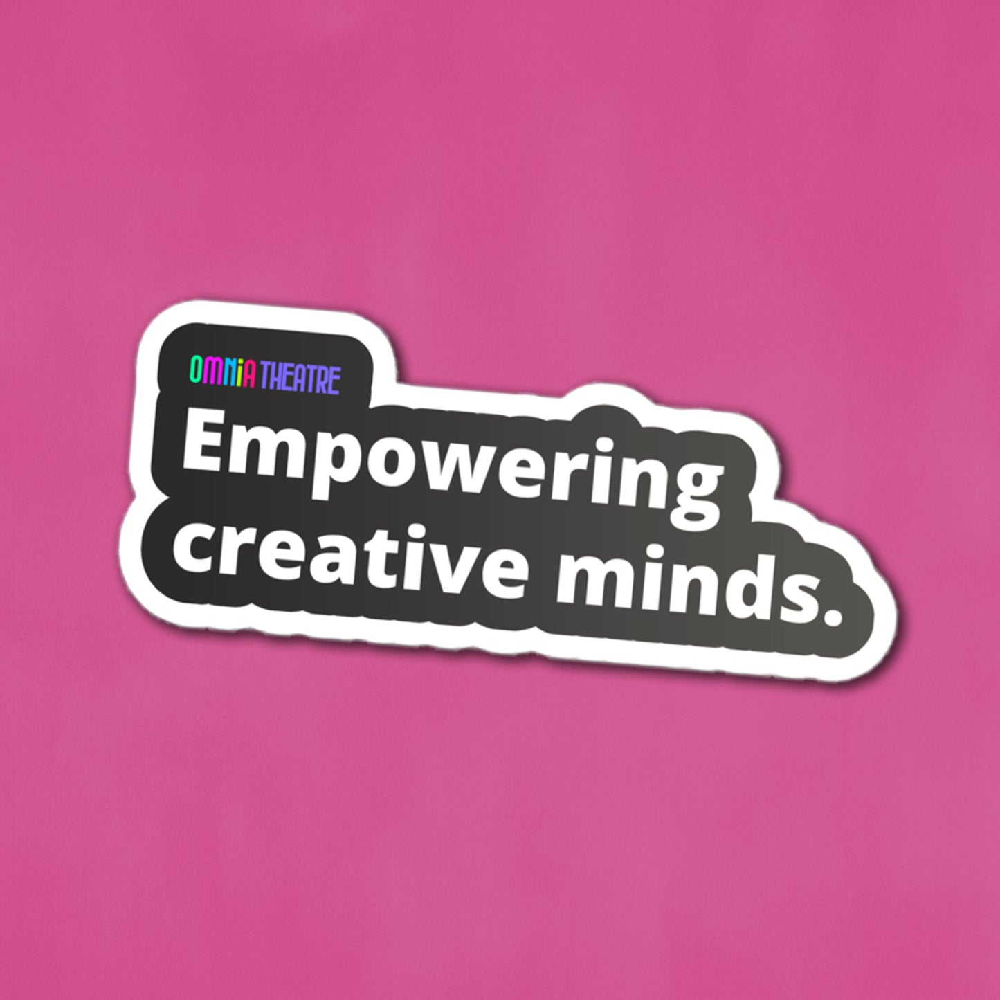 Empowering Creative Minds Sticker - 4 inch