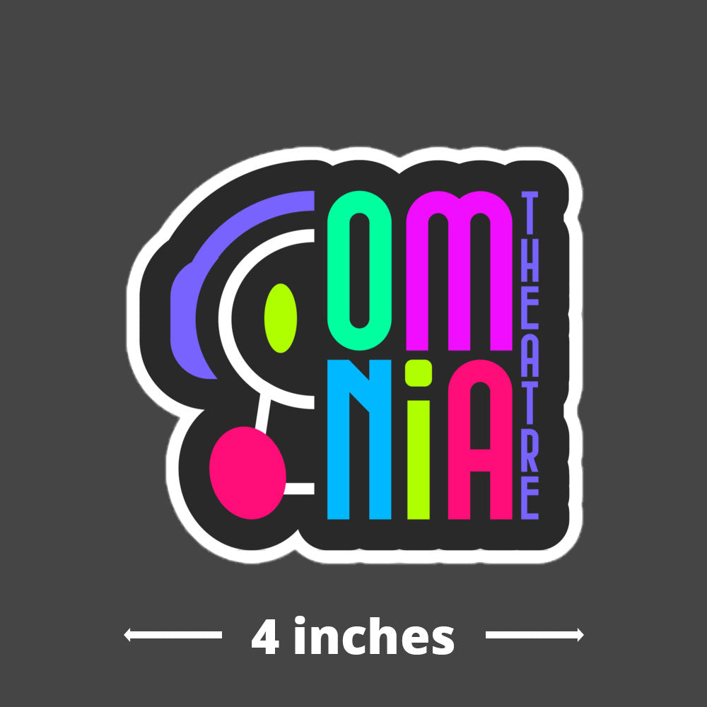 Omnia Theatre Logo Sticker - 4 inch