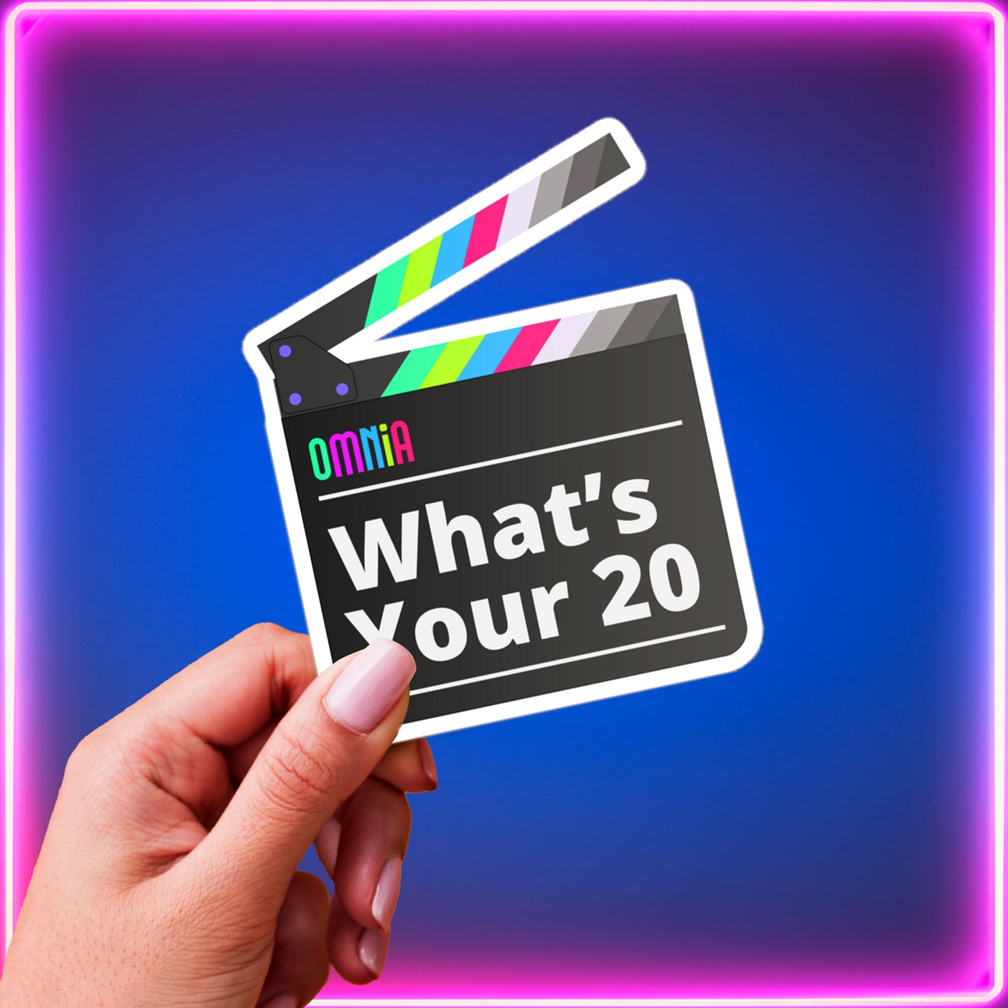 What's Your 20 Sticker - 4 inch